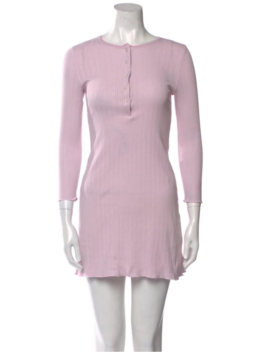 Doen Crew Neck Mini Dress